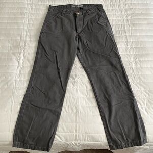Men’s Grey Carhartt Relaxed Fit Pants